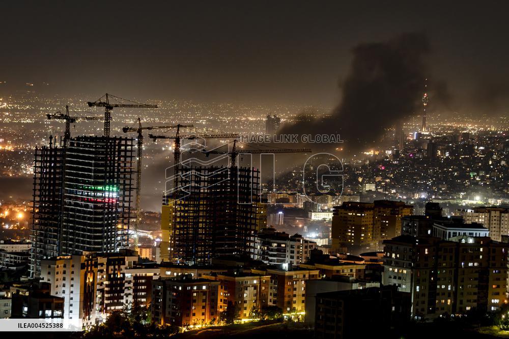 Israeli Airstrikes in Tehran - Iran