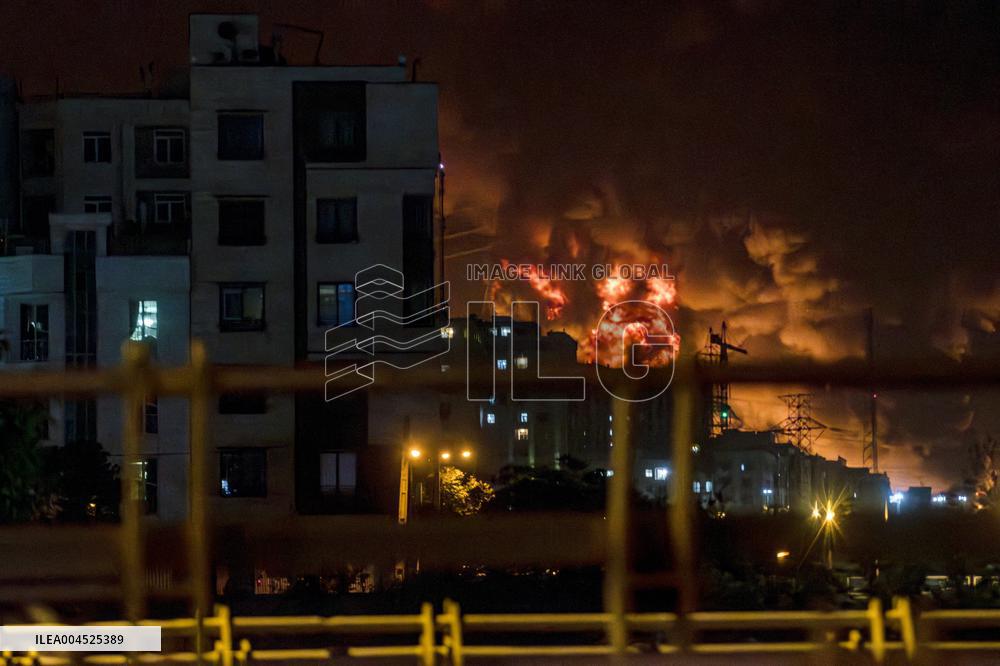 Israeli Airstrikes in Tehran - Iran