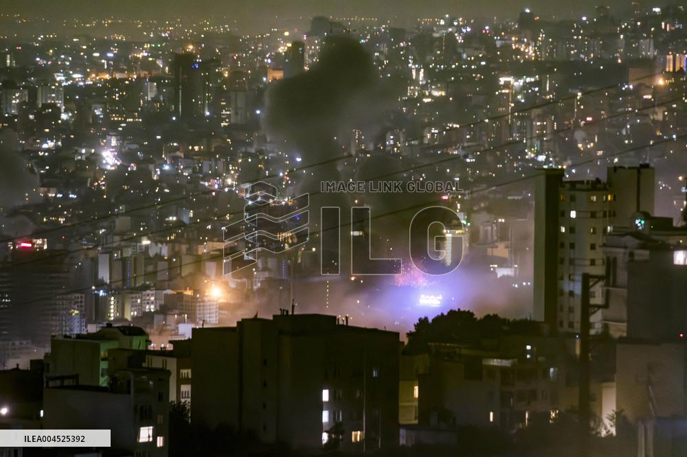 Israeli Airstrikes in Tehran - Iran