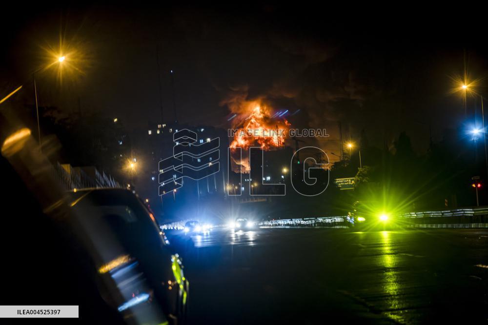 Israeli Airstrikes in Tehran - Iran