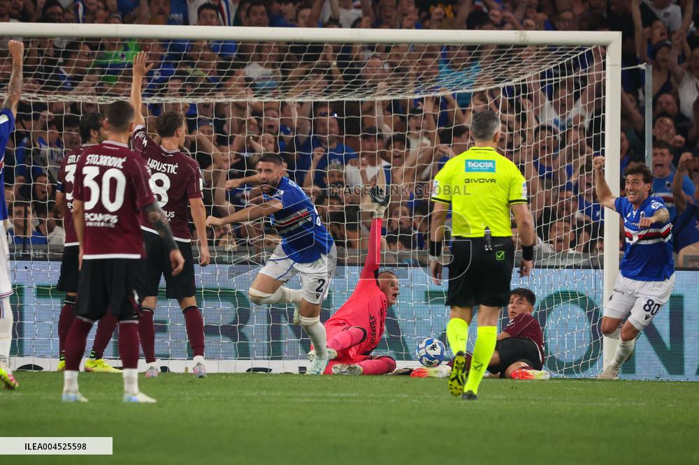 CALCIO - Serie B - PlayOut - UC Sampdoria vs US Salernitana