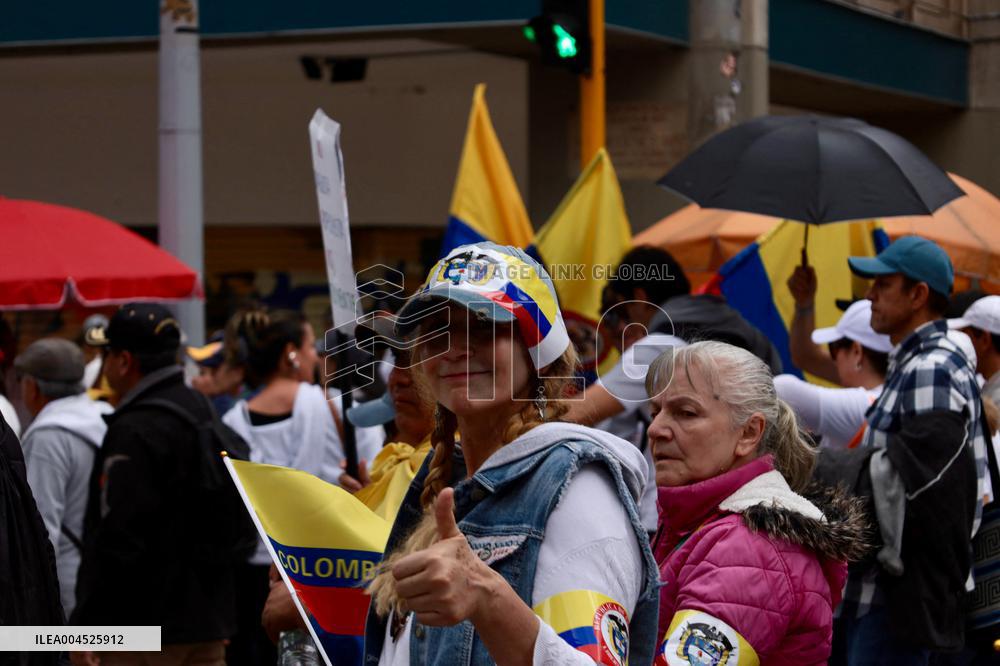 Silent March for Miguel Uribe Turbay