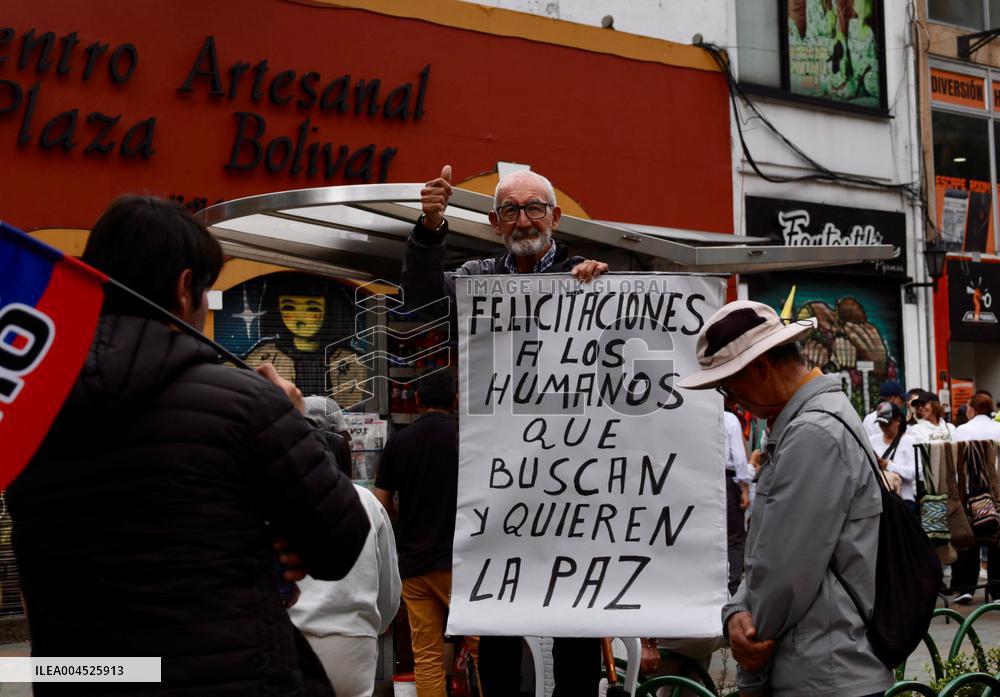 Silent March for Miguel Uribe Turbay
