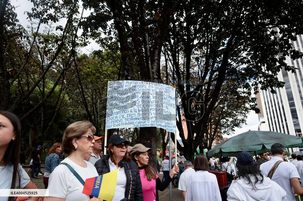 Silent March for Miguel Uribe Turbay