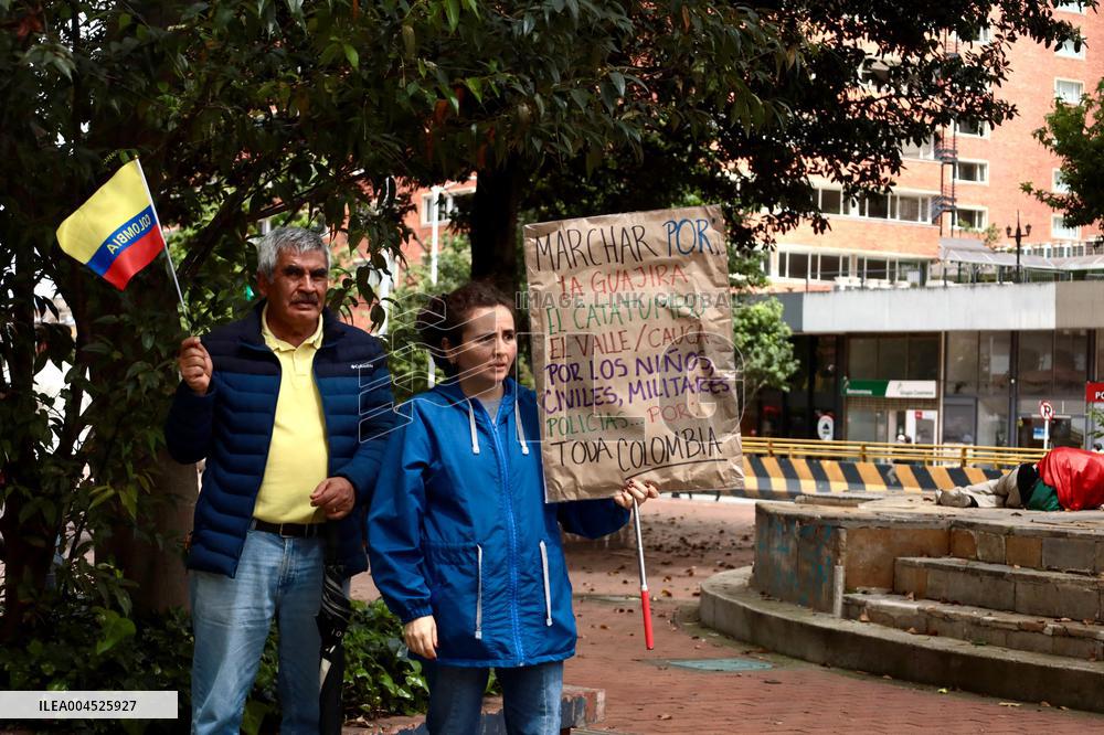 Silent March for Miguel Uribe Turbay