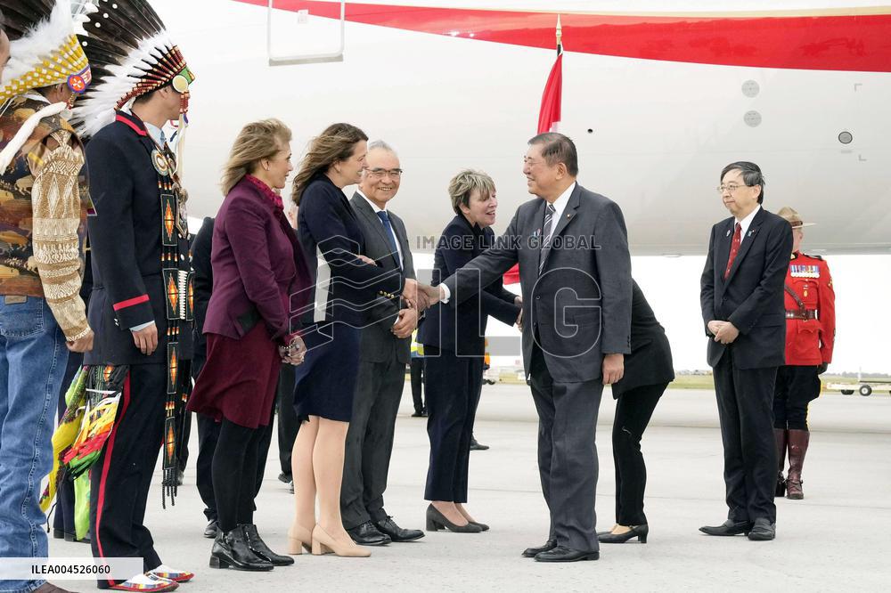 Japan PM Ishiba to attend G7 in Canada