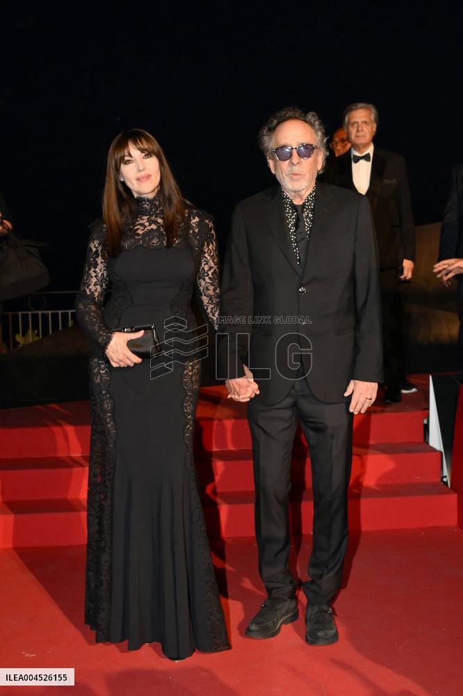 71st Taormina Film Festival - Monica Bellucci And Tim Burton