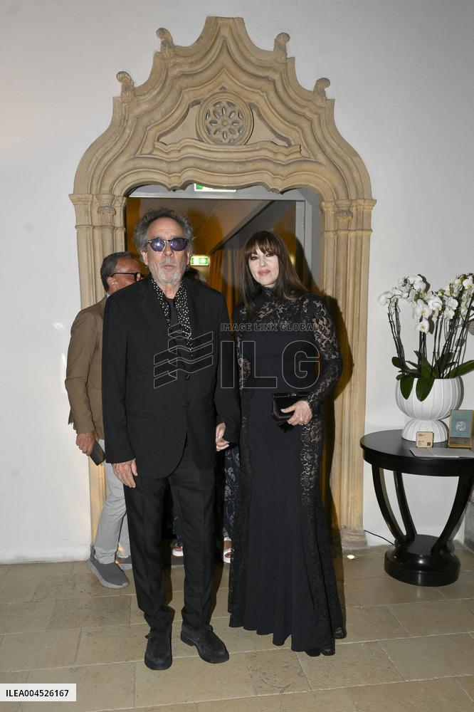 71st Taormina Film Festival - Monica Bellucci And Tim Burton