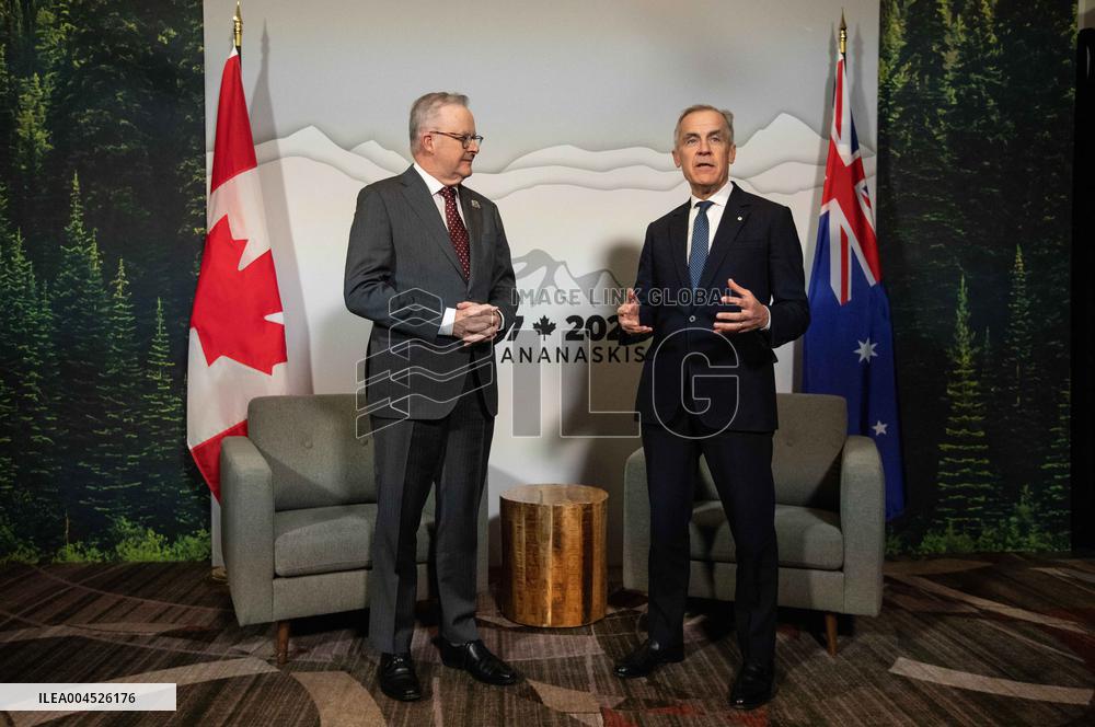 G7 Summit - Mark Carney Meets With Anthony Albanese