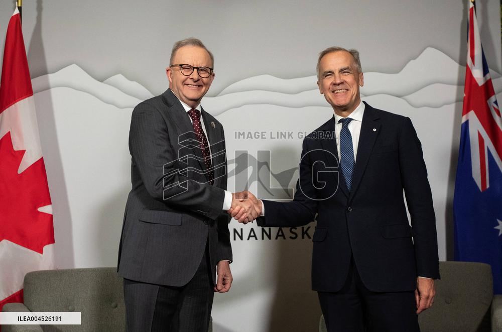 G7 Summit - Mark Carney Meets With Anthony Albanese