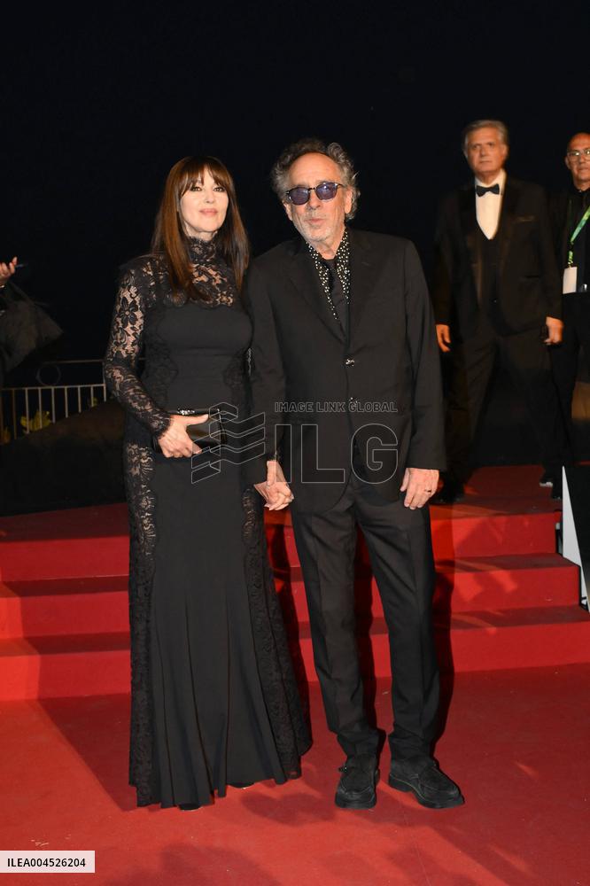 71st Taormina Film Festival - Monica Bellucci And Tim Burton