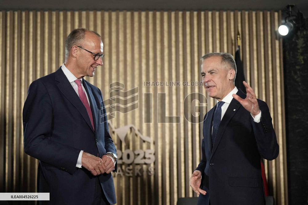 G7 Summit - Mark Carney Meets With Friedrich Merz