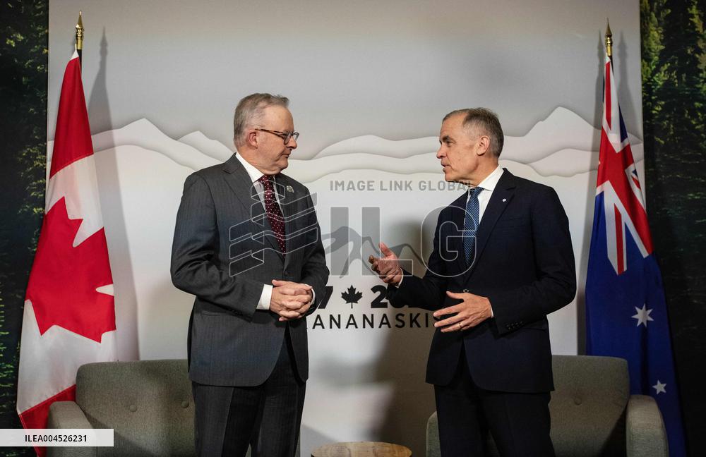 G7 Summit - Mark Carney Meets With Anthony Albanese