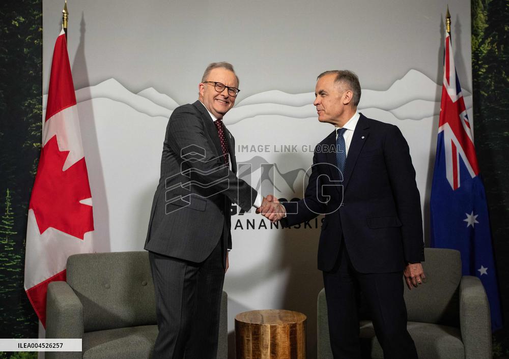 G7 Summit - Mark Carney Meets With Anthony Albanese