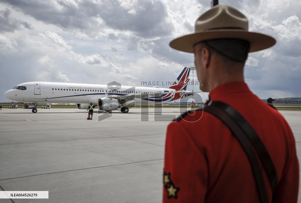 G7 Summit - Keir Starmer Arrives In Calgary