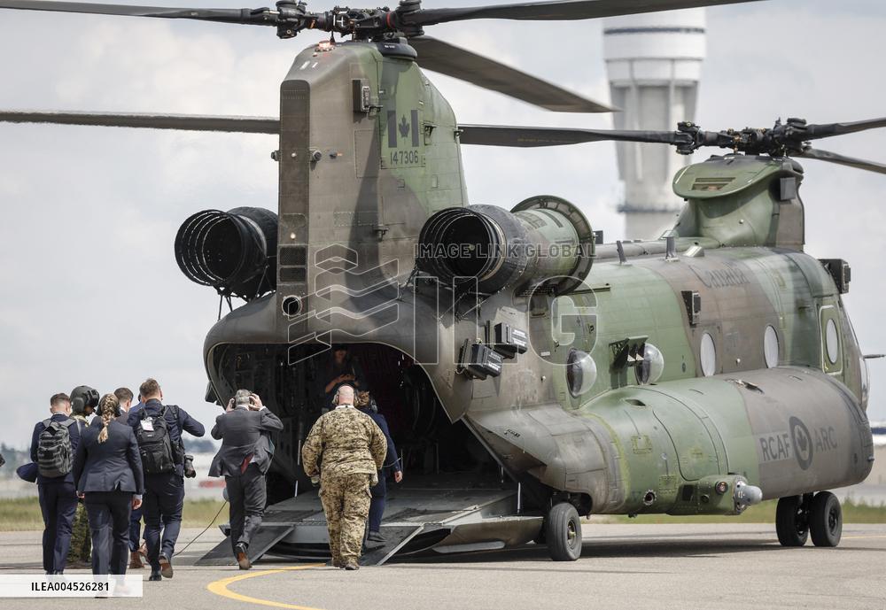 G7 Summit - Keir Starmer Arrives In Calgary