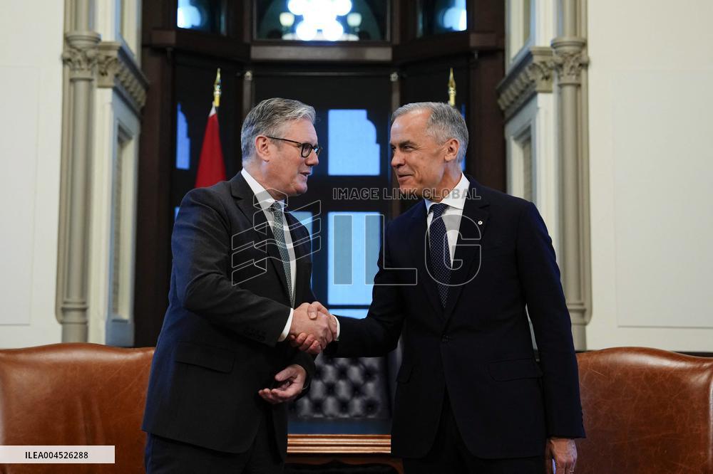 Mark Carney Meets With Keir Starmer - Ottawa