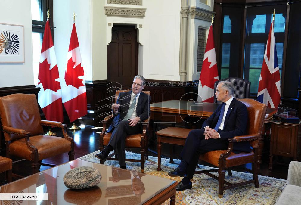 Mark Carney Meets With Keir Starmer - Ottawa