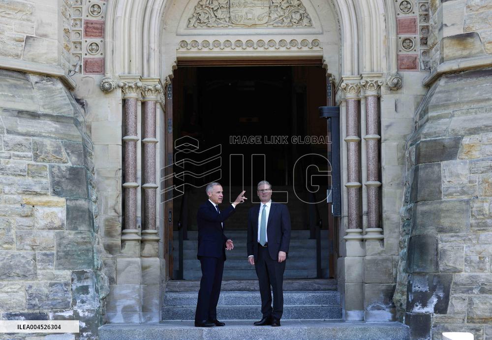 Mark Carney Meets With Keir Starmer - Ottawa