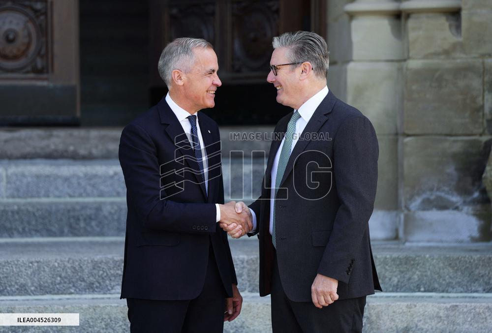 Mark Carney Meets With Keir Starmer - Ottawa