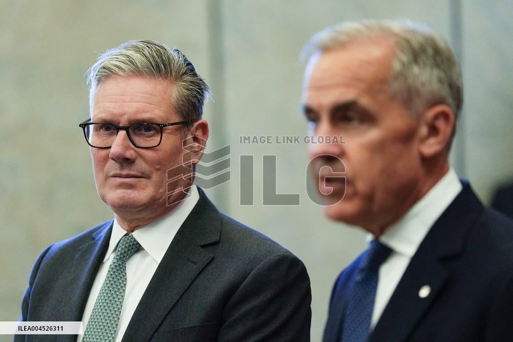 Mark Carney Meets With Keir Starmer - Ottawa