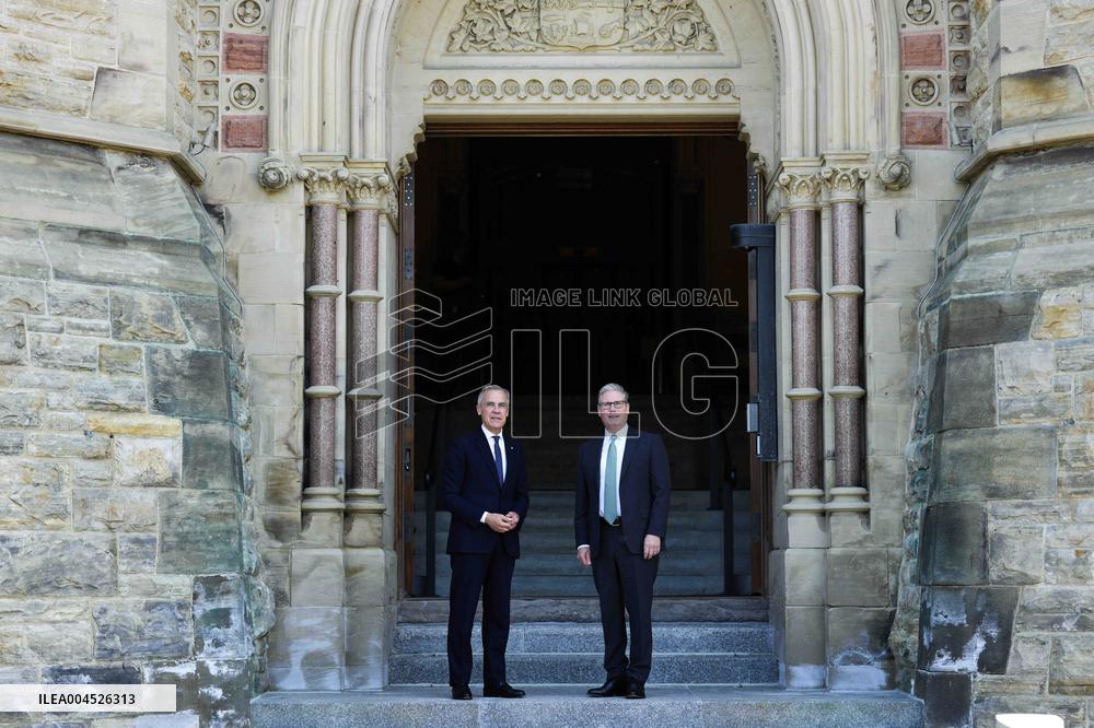 Mark Carney Meets With Keir Starmer - Ottawa