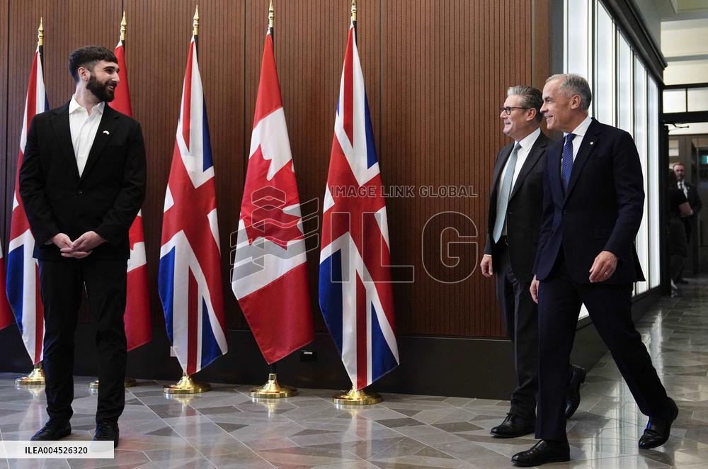 Mark Carney Meets With Keir Starmer - Ottawa