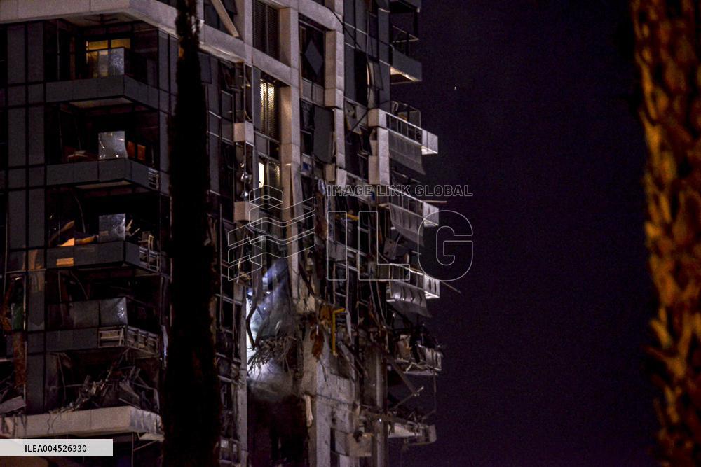 Iranian Missile Attack - Tel Aviv