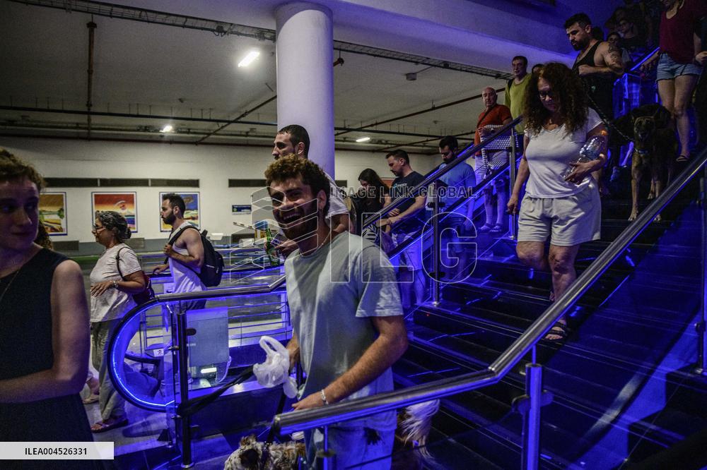 Missile Alert Sends Israelis Underground