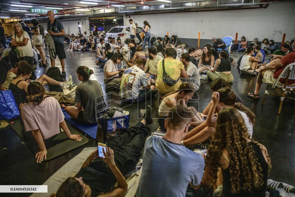 Missile Alert Sends Israelis Underground