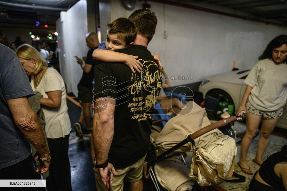 Missile Alert Sends Israelis Underground