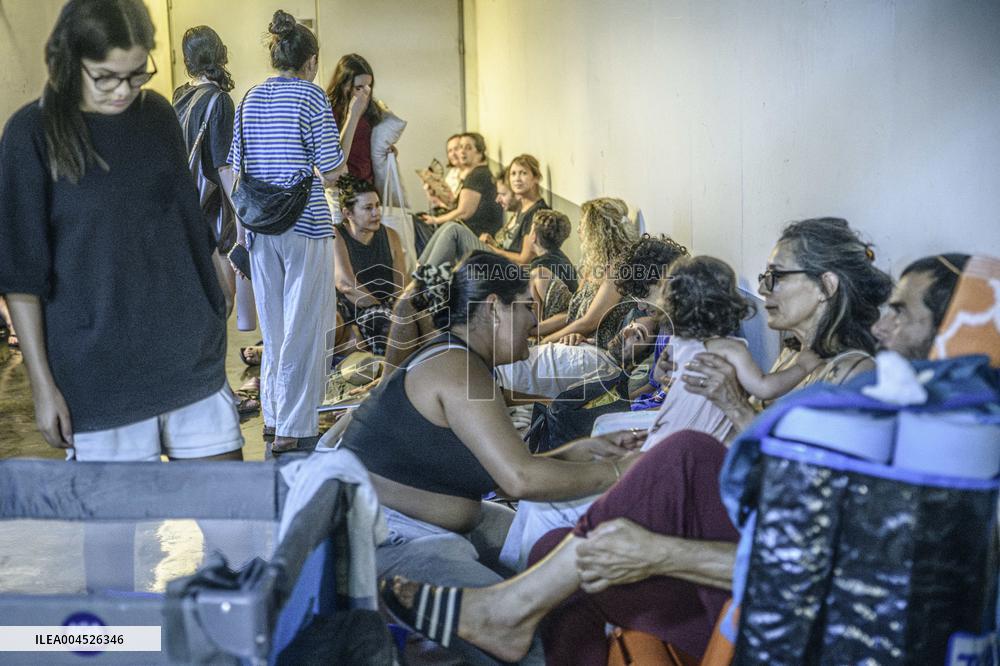 Missile Alert Sends Israelis Underground