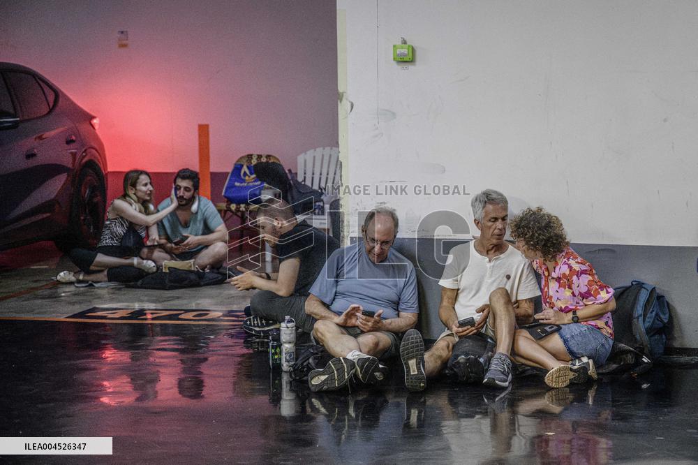 Missile Alert Sends Israelis Underground