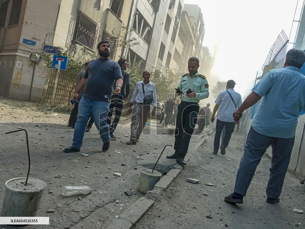 Israel Attacks - Tehran