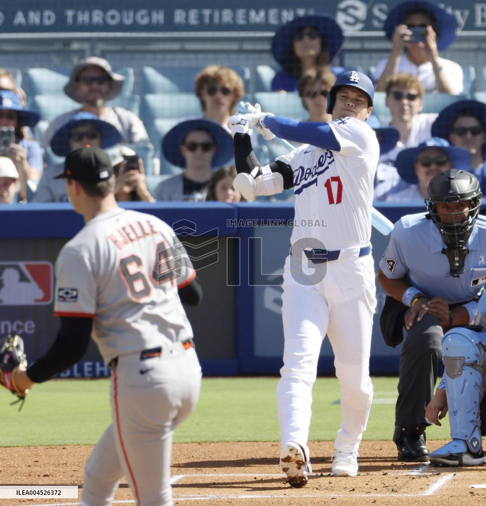 Baseball: Giants vs. Dodgers