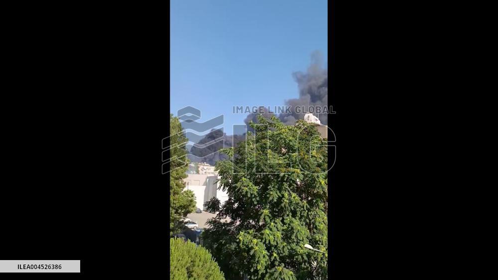 Turkey: Fire at Plastic Factory Near Izmir Hospital Prompts Patient Evacuations