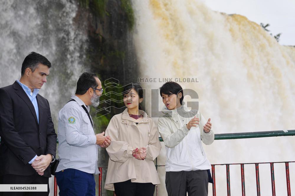 Japan's Princess Kako in Brazil