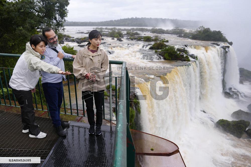 Japan's Princess Kako in Brazil