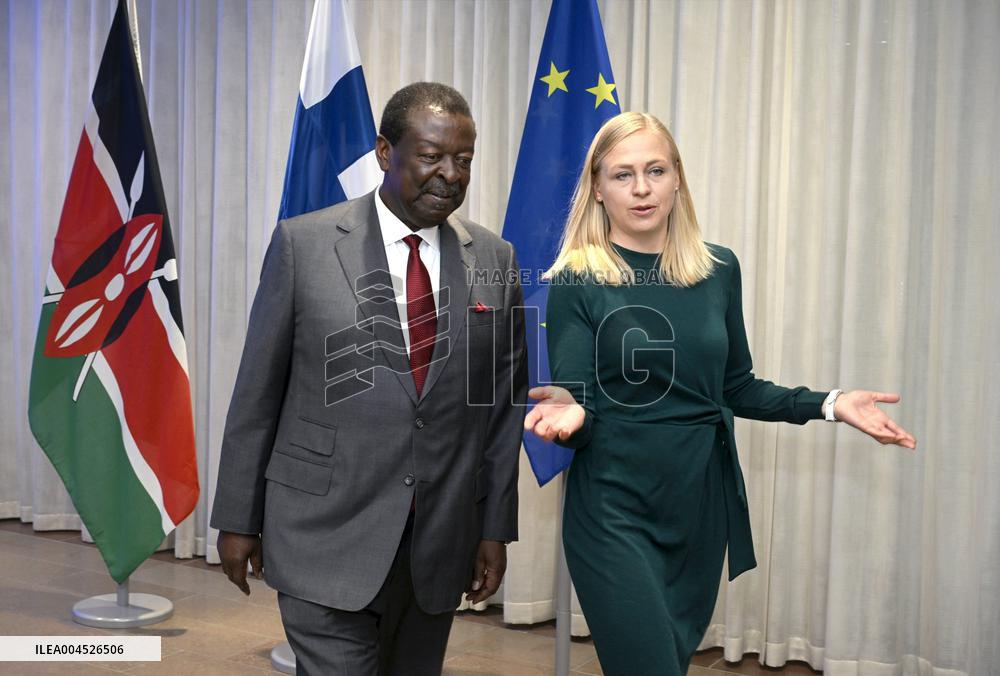 Kenyan Prime Minister and Minister of Foreign Affairs Musalia Mudavadi in Finland