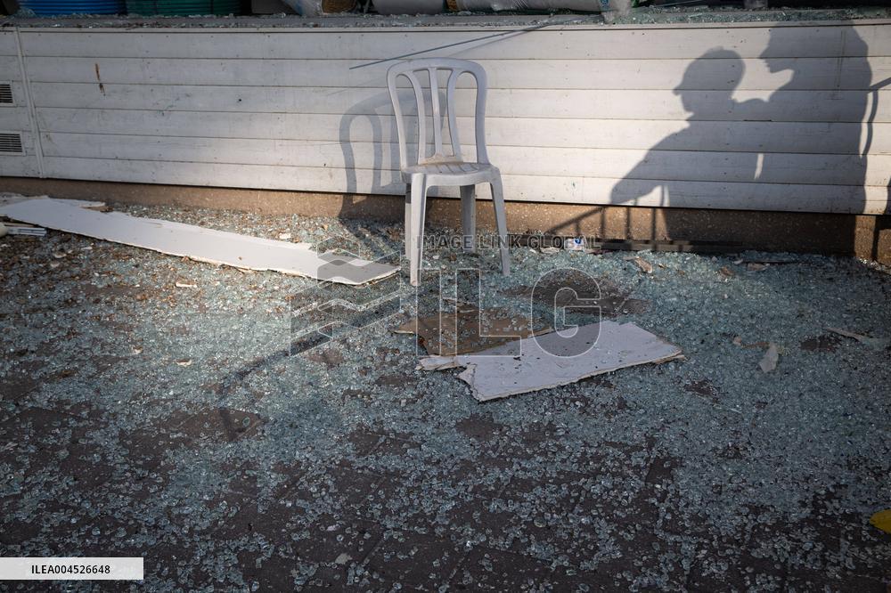 Iranian Missile Strike Hits Bat Yam