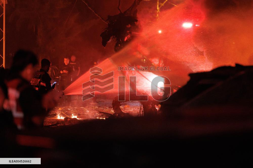 Iranian Missile Hits Haifa as Israel Strikes Back