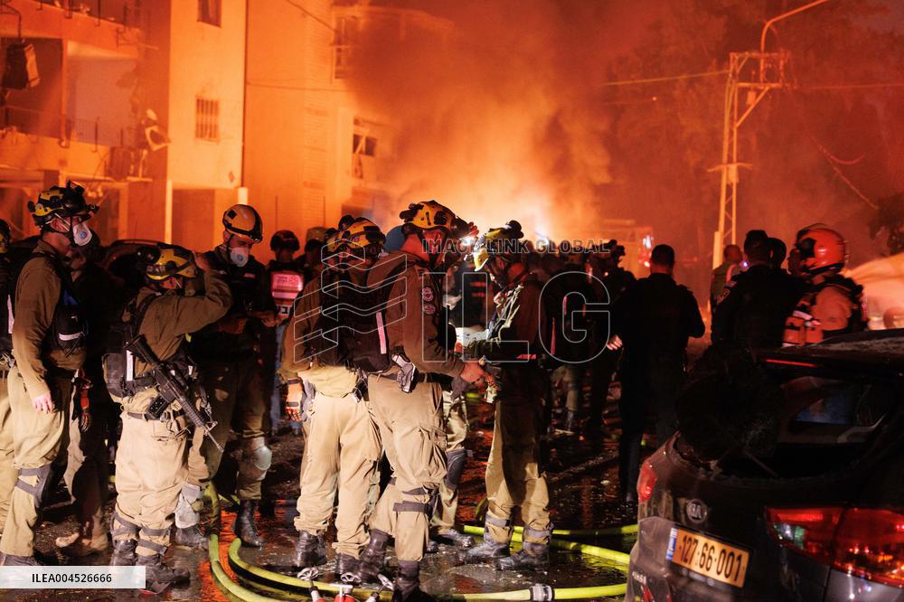 Iranian Missile Hits Haifa as Israel Strikes Back