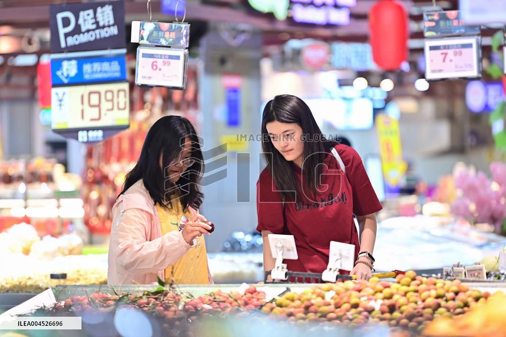 Chinese Society Consumer Goods Retail Sales in Increased
