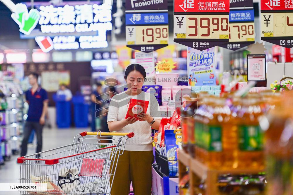Chinese Society Consumer Goods Retail Sales in Increased