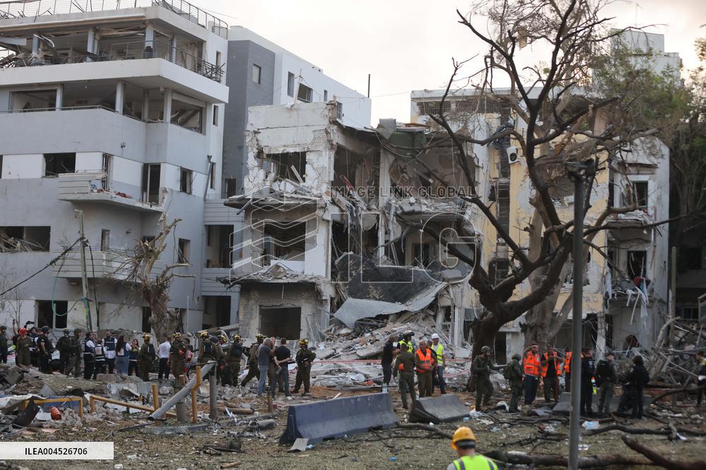 Iranian Missile Attack Israel