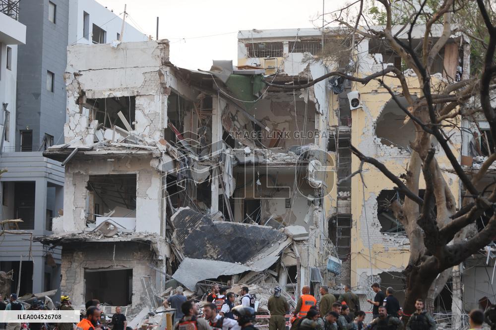 Iranian Missile Attack Israel