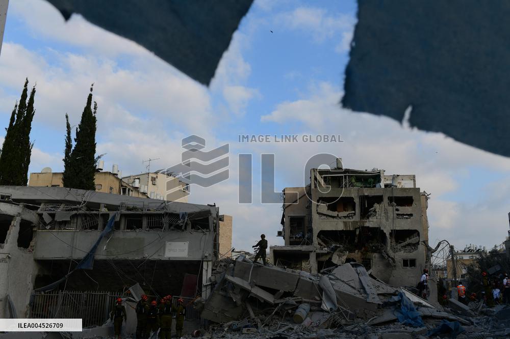 Iranian Missile Attack Israel