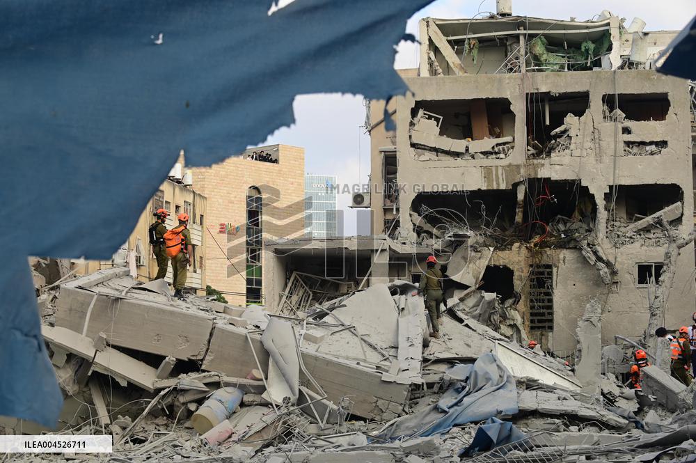 Iranian Missile Attack Israel