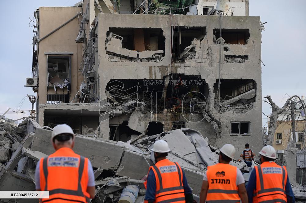 Iranian Missile Attack Israel