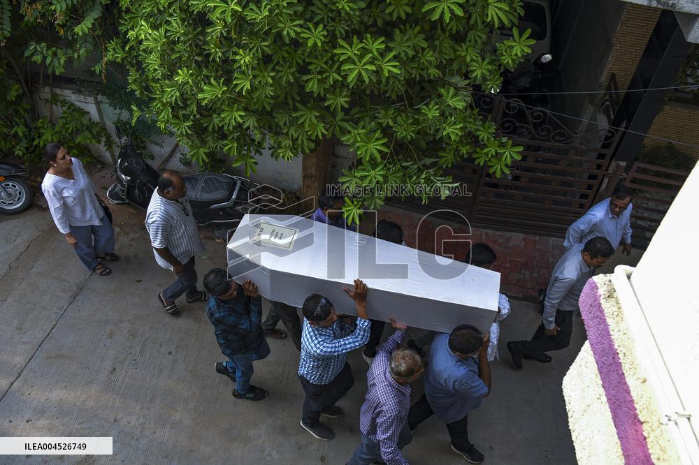 Funeral for The Victims of The Air India Plane Crash - India